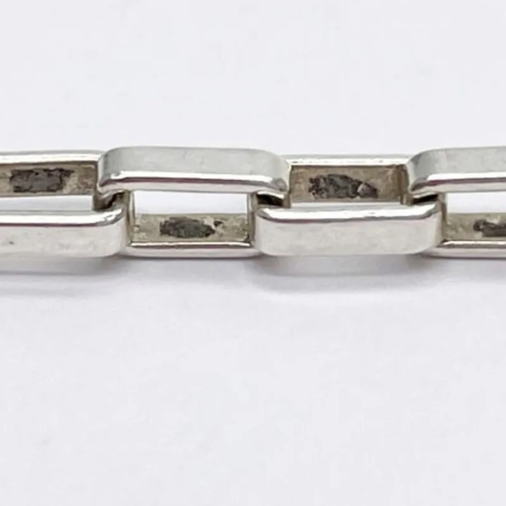 Gucci Luxury 925 Sterling Silver Bracelet RARE!! Vintage - Picture 6 of 8